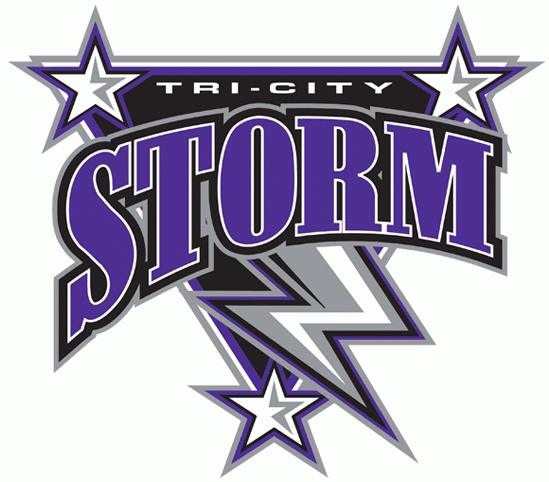tri-city storm 2000-pres primary logo iron on transfers for clothing